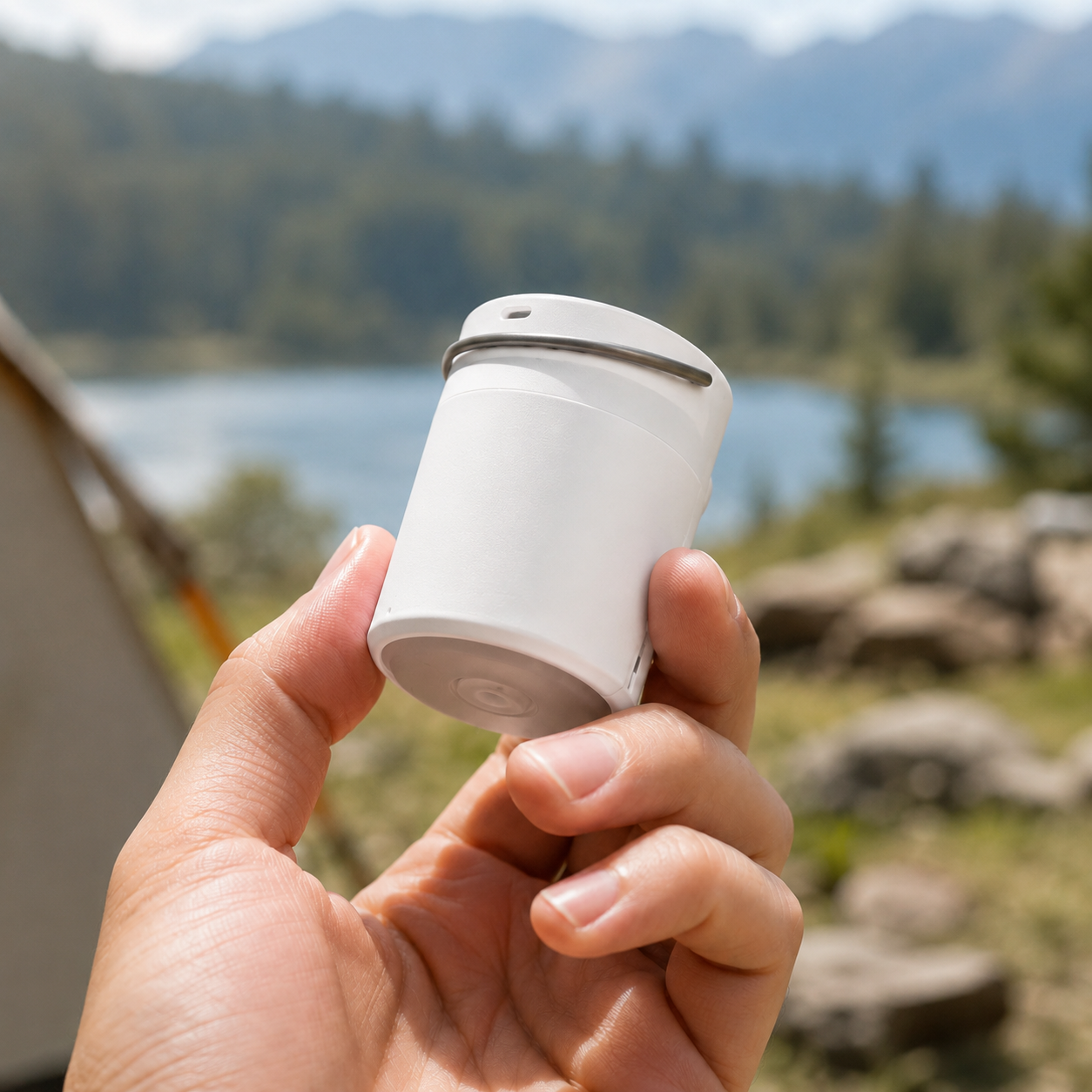 3-in-1 Camping Air Pump & Lantern