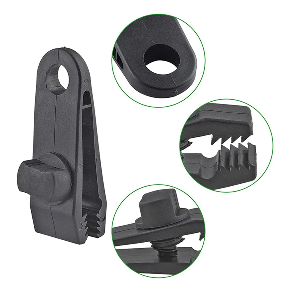 Heavy Duty Tent & Tarp Clips – 10 Pack