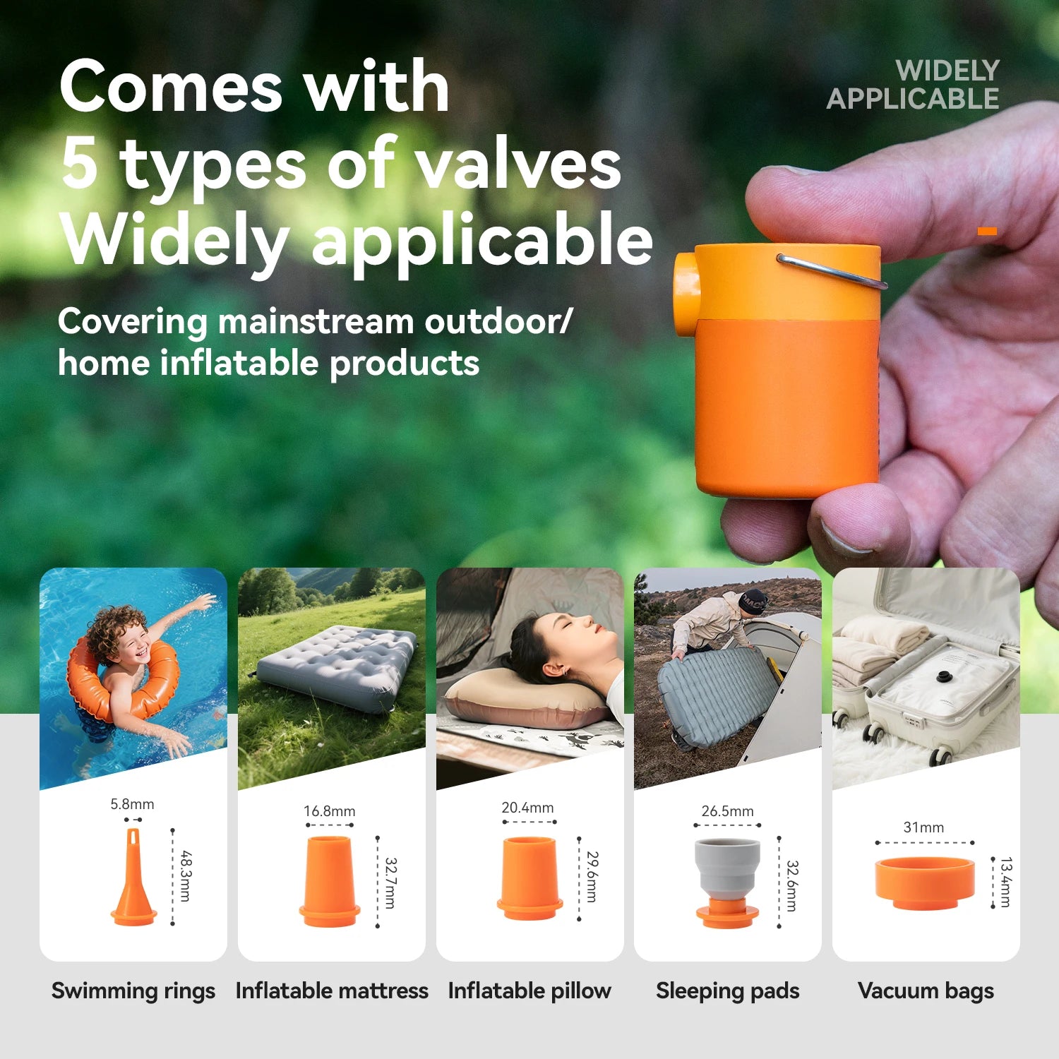 3-in-1 Camping Air Pump & Lantern